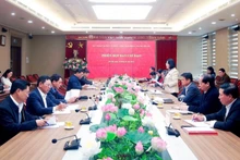 Quang cảnh hội nghị chiều 14/1.