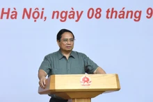 Thủ tướng Phạm Minh Chính phát biểu ý kiến chỉ đạo Hội nghị (Ảnh: Trần Hải)