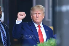 Cựu Tổng thống Mỹ Donald Trump tại thành phố New York, ngày 10/8/2022. (Ảnh: AFP/TTXVN)