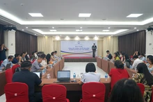 Quang cảnh hội nghị. (Ảnh: TRUNG HƯNG)