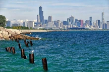 Hồ Michigan. (Nguồn: Illinois News Bureau)