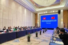 Quang cảnh Phiên họp Chủ tịch Ủy ban liên hợp Biên giới trên đất liền Việt Nam-Trung Quốc.