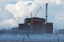 Nhà máy điện hạt nhân Zaporizhzhia. (Ảnh: Reuters)