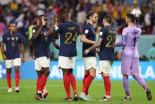 Đội tuyển Pháp sau đại thắng 4-1 ở trận mở màn World Cup 2022 trước đội tuyển Australia. (Ảnh: Reuters)