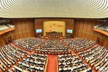 Quang cảnh phiên khai mạc Kỳ họp thứ 6, Quốc hội khoá XV. (Ảnh: ĐĂNG KHOA)