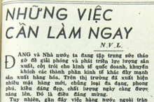 Những việc cần làm ngay (Bài 26)