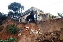 Sạt lở đất ở Cộng hòa dân chủ Congo. (Nguồn: Reuters)