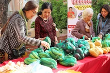 Giới thiệu sản phẩm khởi nghiệp của phụ nữ. (Ảnh minh họa: NGỌC VY)