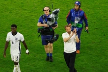 Huấn luyện viên Gareth Southgate thừa nhận tuyển Anh đã gặp khó khăn về lối chơi trong trận đấu với Slovakia. (Ảnh: Reuters) 