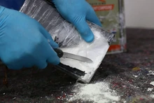 Cocaine bị lực lượng chức năng Đức thu giữ tại thành phố cảng Hamburg, ngày 24/2/2020. (Ảnh: Reuters)