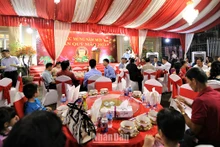 Tết cộng đồng chào Xuân Quý Mão tổ chức tại Tổng Lãnh sự quán Việt Nam. (Ảnh: NGUYỄN HIỆP)