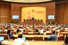Quang cảnh Kỳ họp thứ sáu, Quốc hội khóa XV. Ảnh | DUY LINH