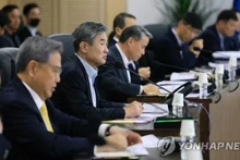Cố vấn An ninh quốc gia Hàn Quốc Cho Tae-yong phát biểu trong cuộc họp khẩn của NSC tại Seoul, ngày 29/5/2023. (Ảnh: Yonhap)