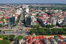 Diện mạo huyện Đông Anh ngày càng khang trang, hiện đại.