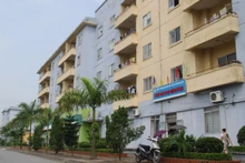 Khu nhà ở công nhân tại xã Kim Chung, huyện Đông Anh, thành phố Hà Nội. 