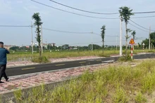 Khu đất đấu giá Dộc Tranh, xã Trạch Mỹ Lộc, huyện Phúc Thọ. 