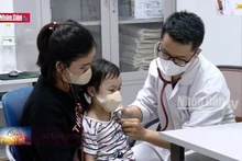 Gia tăng bệnh nhi nhập viện vì thời tiết giao mùa
