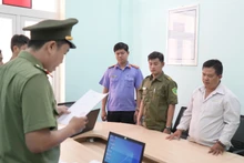 Cơ quan An ninh điều tra Công an tỉnh Long An công bố Quyết định khởi tố vụ án, khởi tố bị can.