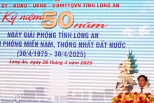 Bí thư Tỉnh ủy Long An Nguyễn Văn Quyết đã ôn lại truyền thống lịch sử hào hùng vùng đất và con người Long An.