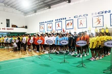 Hơn 200 vận động viên tham gia Giải Cầu mây 2024.