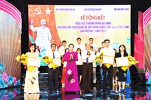 Sóc Trăng trao giải vòng sơ khảo Giải Báo chí toàn quốc về xây dựng Đảng lần thứ 8 năm 2023.