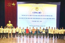 Hà Nội: Ra mắt đội tuyển dự thi học sinh giỏi quốc gia trung học phổ thông