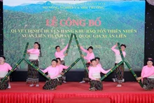 Xuân Liên được chuyển hạng thành Vườn quốc gia.