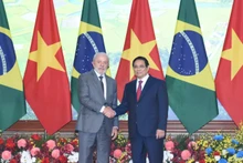 Thủ tướng Phạm Minh Chính và Tổng thống Brazil Luiz Inacio Lula da Silva.