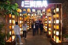 Ba phố hai ngõ trở thành thương hiệu văn hóa và du lịch về đêm của Quảng Tây.