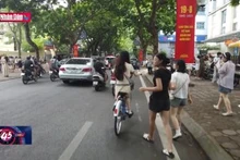 Đề xuất thí điểm hai tuyến đường dành cho xe đạp ở Hà Nội