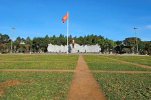 Quảng trường Đại Đoàn Kết, địa điểm diễn ra nhiều hoạt động chào mừng 50 năm Ngày giải phóng tỉnh Gia Lai.