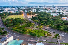 Một góc thành phố Pleiku hôm nay.