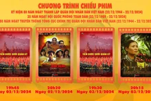 Lịch chiếu phim tại Tuần phim Kỷ niệm 80 năm Ngày thành lập Quân đội nhân dân Việt Nam.