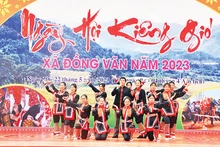 Ngày hội kiêng gió ở xã Đồng Văn, huyện Bình Liêu, tỉnh Quảng Ninh.
