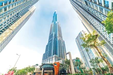 Tòa nhà Landmark 81 tại Thành phố Hồ Chí Minh. 