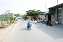 Lộ giao thông trên địa bàn xã Lình Huỳnh, huyện Hòn Đất. (Ảnh minh họa)