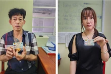 Đối tượng Ông Minh Phụng và Trần Thị Ánh Nga.