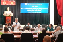 Quang cảnh buổi tọa đàm.