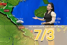 [Video] Dự báo thời tiết đêm nay và ngày mai 7/3/2025