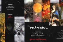 Bộ tranh được trưng bày trong Triển lãm “Phấn tảo” tại 34 Châu Long, Ba Đình, Hà Nội.