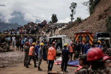 Mưa lũ đã khiến ít nhất 224 người tại Nepal tử vong. (Ảnh: Reuters)