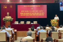 Toàn cảnh hội nghị.