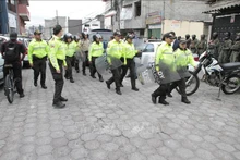 Cảnh sát Ecuador. (Ảnh minh họa: THX/TTXVN)