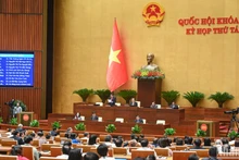 Quang cảnh phiên làm việc sáng 4/11. (Ảnh: DUY LINH)