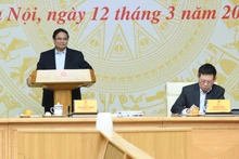 Thủ tướng Phạm Minh Chính phát biểu tại phiên họp.