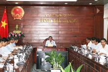 Quang cảnh cuộc họp.