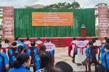 Quang cảnh lễ phát động.