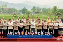 Các đại biểu chụp ảnh chung tại Hội nghị. Ảnh: Trịnh Dũng
