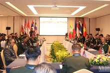 Hội nghị người đứng đầu Tình báo quân đội các nước ASEAN lần thứ 21 (AMIM 21). Ảnh: HẢI TIẾN