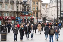Một góc quảng trường Leicester tại trung tâm London. (Ảnh: PA)